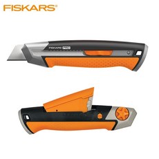 [FISKARS] 피스카스 카본맥스 다용도 커터칼 18mm 1027232 도배 장판 컷터 캇타칼, 25mm(102733)