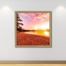 모래사장일러스트