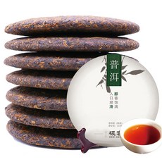 SAMARA 7장 2499g 대용량 운남 보이차 전통방식으로 말린 좋은 차, 350g, 1개입, 1개