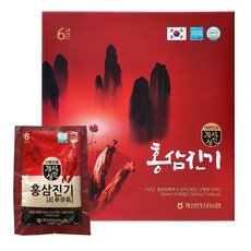 개성상인 홍삼진기 50ml 30포 쇼핑백포함 명절선물 답례품 홍삼음료 건강음료