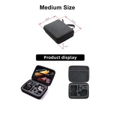 고프로 X3 X4 SJCAM 9 오즈모 7 카메라 X2 12 360 히어로 액세서리 2 DJI 11 3 4 10 8 6 인스타 액션, Medium 사이즈
