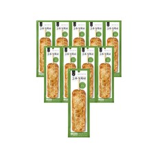 [허닭식단] 고추 어묵바, 10개, 80g
