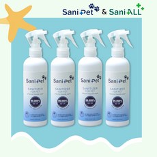 1+1+1 쎄니펫 초강력 탈취제 강아지오줌냄새 제거제 개 캣 펫 반려견 애견 반려동물 애완견 고양이 오줌 소변 배변 냄새 찌린내 암모니아 제거, 4개, 250ml