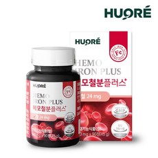 휴오레 헤모철분플러스 철분제 비헴철, 1개, 90정