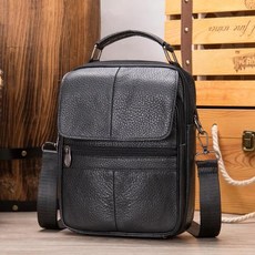 메신저 핸드백 크로스바디 가죽 백 Westal 진짜 숄더백 남성용