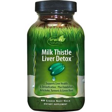 Irwin Naturals Milk Thistle 어원 내추럴스 밀크씨슬 60정, 1개