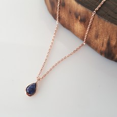 천연사파이어목걸이