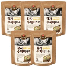 백설 감자수제비가루, 500g, 5개