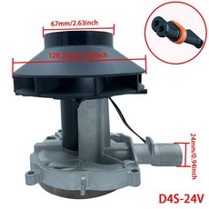자동차 히터 송풍기 선풍기 모터 어셈블리 윈드 휠 내부 Webasto China 2KW 5KW 디젤 에어 주차 D2 D4 D4S 12V 24V, [10] FJZC-D4S-24V, 10)FJZC-D4S-24V