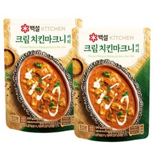 백설 크림치킨마크니 커리, 2개, 170g