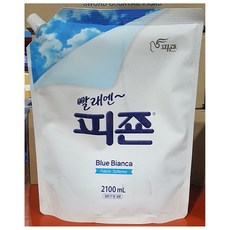 피죤 섬유유연제(피죤 블루비앙카 2L) 업소용, 1개, 상세 설명 참조