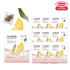 이너워터팩 잘빠진그대 낫띵베럴 대용량 건조과일칩, 4.5g, 10개, 1개입