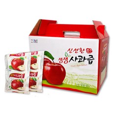 국내산 더 찐한 리얼 생생 사과즙 진액 100ml x 50포 (충주사과)
