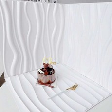 포토 부스 박스 제품 촬영 사진 뒷배경 프레임, 물결 배경판, 1개