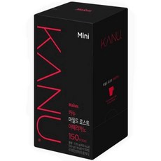 카누 미니 마일드 로스트 아메리카노 원두커피믹스, 1박스, 150개입, 0.9g