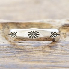 노스웍스 NORTH WORKS 인디언 주얼리 실버 은화 반지 W-024