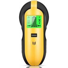 스터드 파인더 - 4 in 1 전자 목재 금속 스터드 센서 로케이터 월 스캐너 디텍터 목재 빔 찾기 센터(목재 AC 와이어 금속 스터, 단일옵션