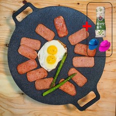 키친아트 라운드 XXL 그리들팬(멀티팬) 43cm_가방포함, 지름430mm