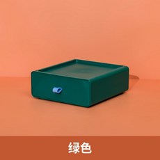 다용도 서랍 수납함 아빠차트 퍼니큐브 던킨미닐멀웍스 문구서류잡동사니정리박스 커피빈폴딩박스, 녹색