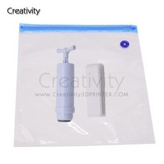 창의력 PLA ABS TPU 진공 가방 필라멘트 보관 가방 3D 프린터 필라멘트 건조기 습도 방지 3D 프린터 부품 안전 유지, 1 bag with 1 pump