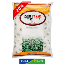 봉평농협 메밀가루 (국내산 1등급메밀만 사용) 당일(월)생산 배송 봉평산, 500g, 1개