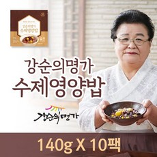 강순의 수제 영양밥 10팩(140g/팩), 10개, 140g