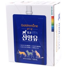 골드뮨 강아지 고양이 펫밀크, 10개, 150ml, 후코꽃송이 산양유 - 강아지산양유