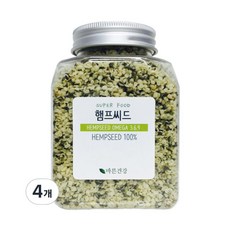 햄프씨드 바른건강 영양풍부 200g 4개, ONE COLOR, 200G 4개