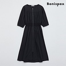 보니스팍스 페미닌 셔링 라운드 플레어 롱 원피스 XO1OW001L0 마감임박!!!