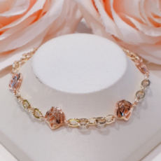 14k할로우체인팔찌