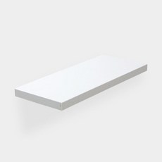화이트 무지주 일자선반(300)-BT