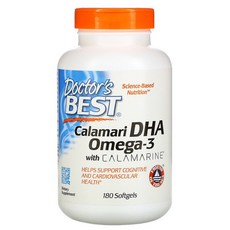 Doctors Best Calamari DHA 500 with Calamarine 500 mg 180 정