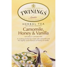 Twinings Herbal Tea 카모마일 꿀과 바닐라 -- 티백 20개, 1.6g, 20개입, 1개