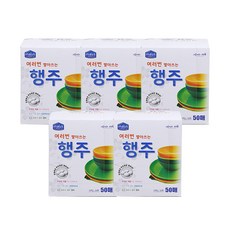 여러번 빨아쓰는 행주 50매, 5개