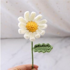 코바늘데이지키링