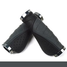 알루미늄 합금 자전거 핸들 바 그립 라이딩 바이스 장비 산악 액세서리, 4) Gray-Titanium, 1개