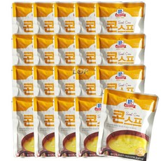 맥코믹 콘 옥수수 스프 23g 20봉 l 어린이간식 코스트코, 단일상품