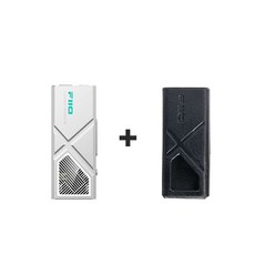 피오증폭기 디코딩 앰프 FiiO KA13 HIFI DAC 헤드폰 휴대용 블랙, 실버 + 블랙케이스 - ka13dac