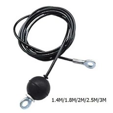 헬스와이어 내부 피트니스 스틸 로프 풀리 1.4m 1.8m 2m 2.5m 스틸 로프 키트 diy weight multi gym cable fitness pulley, 3m, 05 3M