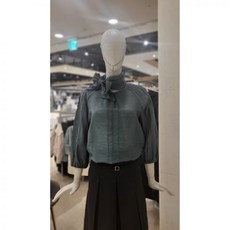 듀엘 스칼랩 자수 타이 블라우스 D213MSC009(3161530) 백화점