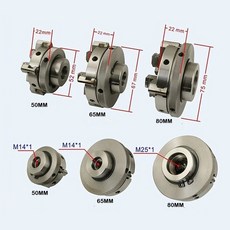 수동 셀프 센터링 선반 척 3/4 턱 목재 DIY 금속 도구 50mm 65mm 8, 6.80mm 4jaw chuck