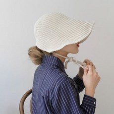 인햇 여름 지사 보넷 끈 모자 여성 바캉스 봄 스트랩
