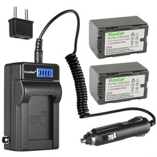 Kastar 배터리 LCD AC 차저 for 파나소닉 Panasonic [세금포함] [정품] CGR-D220E/1B CGR-D28 CGR-D28A/1B 카메라 소형 추천 디지털 2, 1 Charger + 2 Batteries