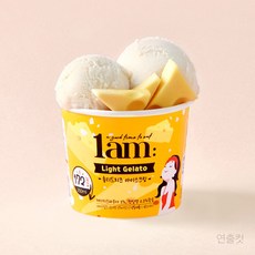 1am 라이트 젤라또 아이스크림 3가지맛, 솔티드치즈 1통