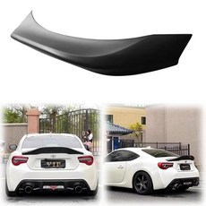 12-20 스션 FR-S 토요타 GT86 스바루 BRZ 리어 스포일러 윙 립 ABS 바디 키트 카본 룩, White