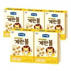 일동후디스 아이밀냠냠 시금치당근브로콜리볼 60g, 계란맛, 5개