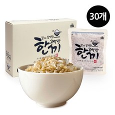 찰기고 담백한 곤약밥 현미 귀리 곤약 즉석밥 130g 30팩 간편식, 30개