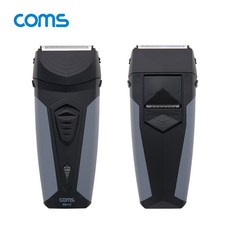 Coms BB412 USB 면도기 3중날 초밀착 초슬림 면도 생활방수 물세척 전기 [A] 전기면도기, 선택없음