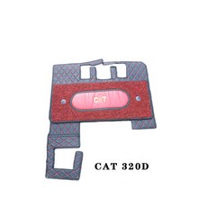 바닥 파기 캐터필라 D2 CAT200B 매트 320C 보호 카펫 320GC 담요 청소 고무 320D 택시, Grey CAT 320D, 1개