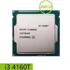 I34160T 인텔 코어 i3 3.1GHz 3MB 5GT/s LGA 1150 CPU 프로세서 SR1PH, 1개 - i34160